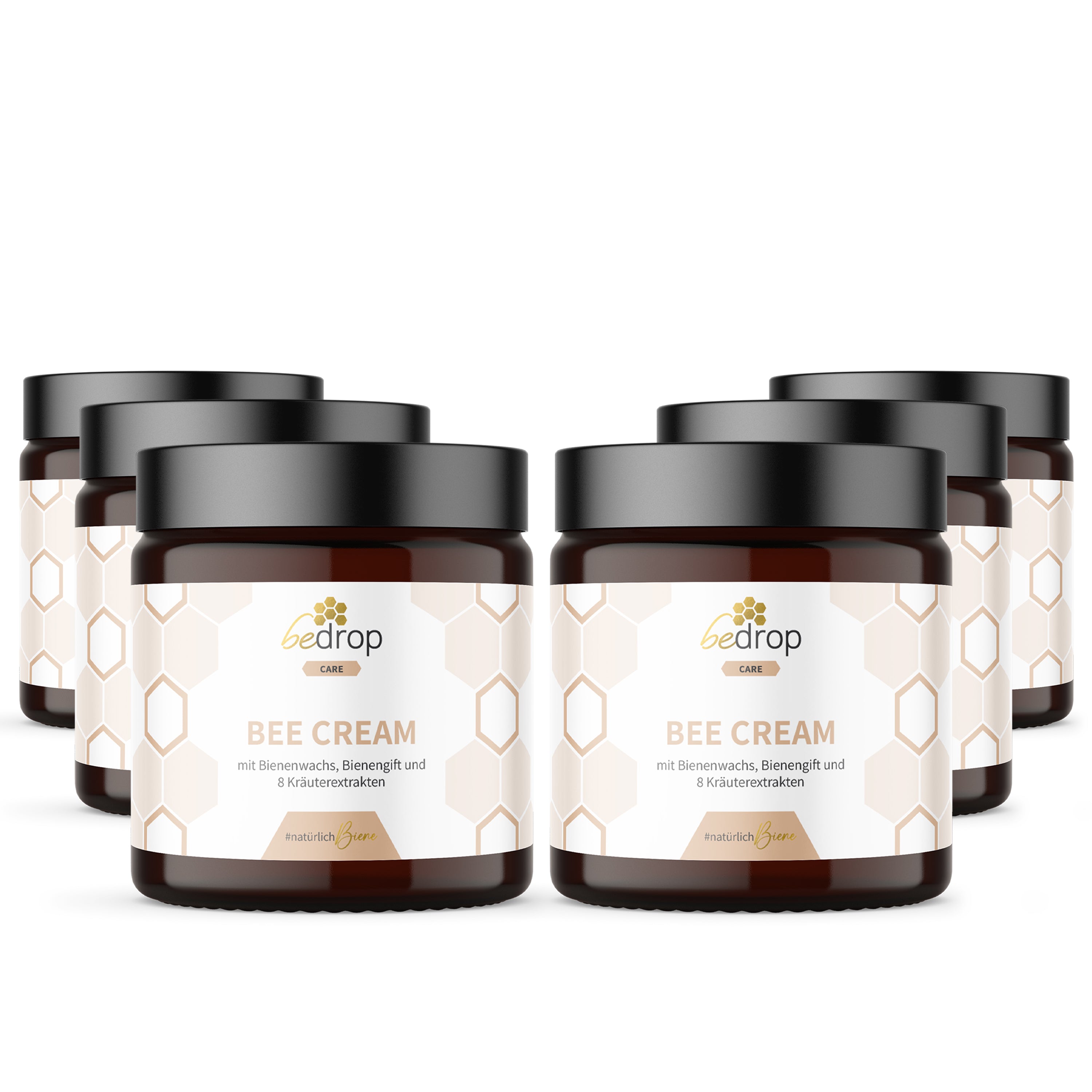 Set di valore: 3 pomate al veleno d'ape Bee Cream e 8 estratti di erbe in un set di 3 pezzi.