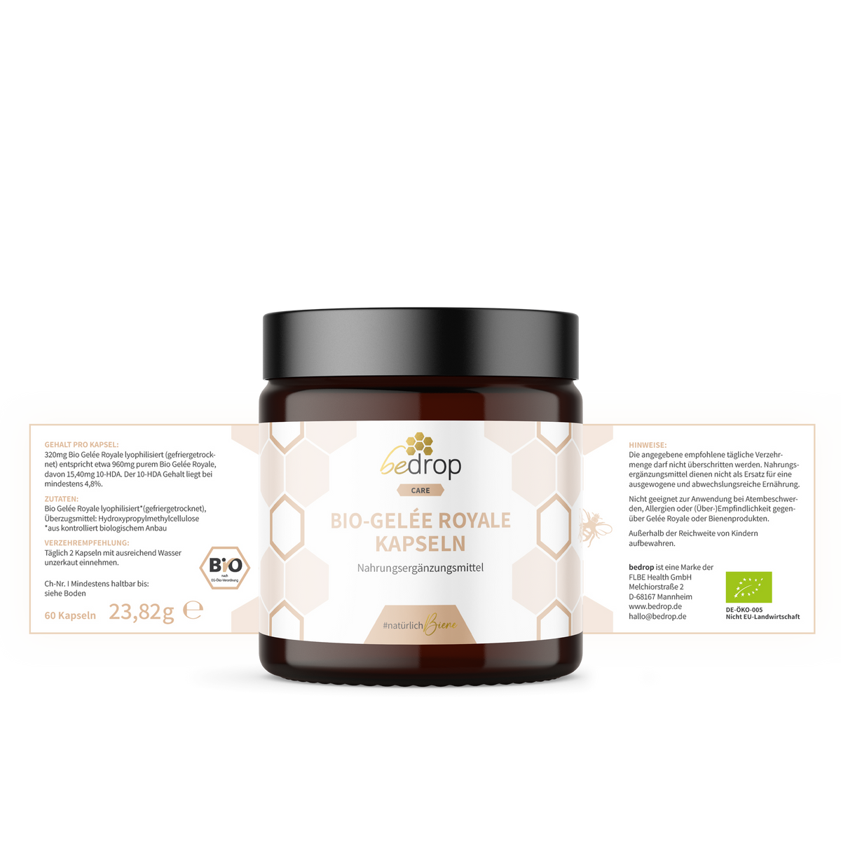 Set Stay Strong | Tintura di propoli, capsule di pappa reale e miele di Manuka