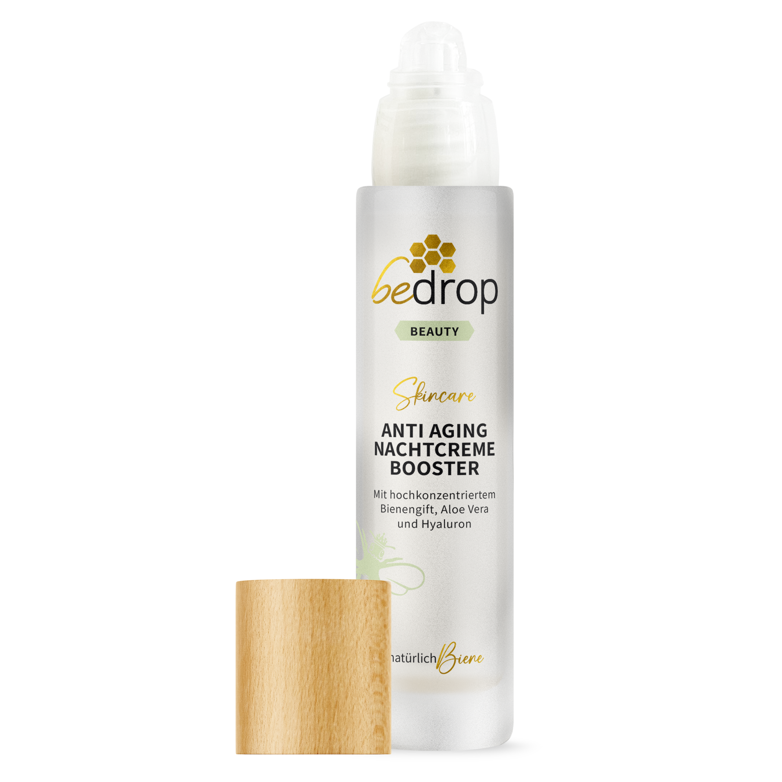 CREMA NOTTE ANTI INVECCHIAMENTO BOOSTER / Trattamento notturno rigenerante con veleno d'api, aloe vera e acido ialuronico - 50ml