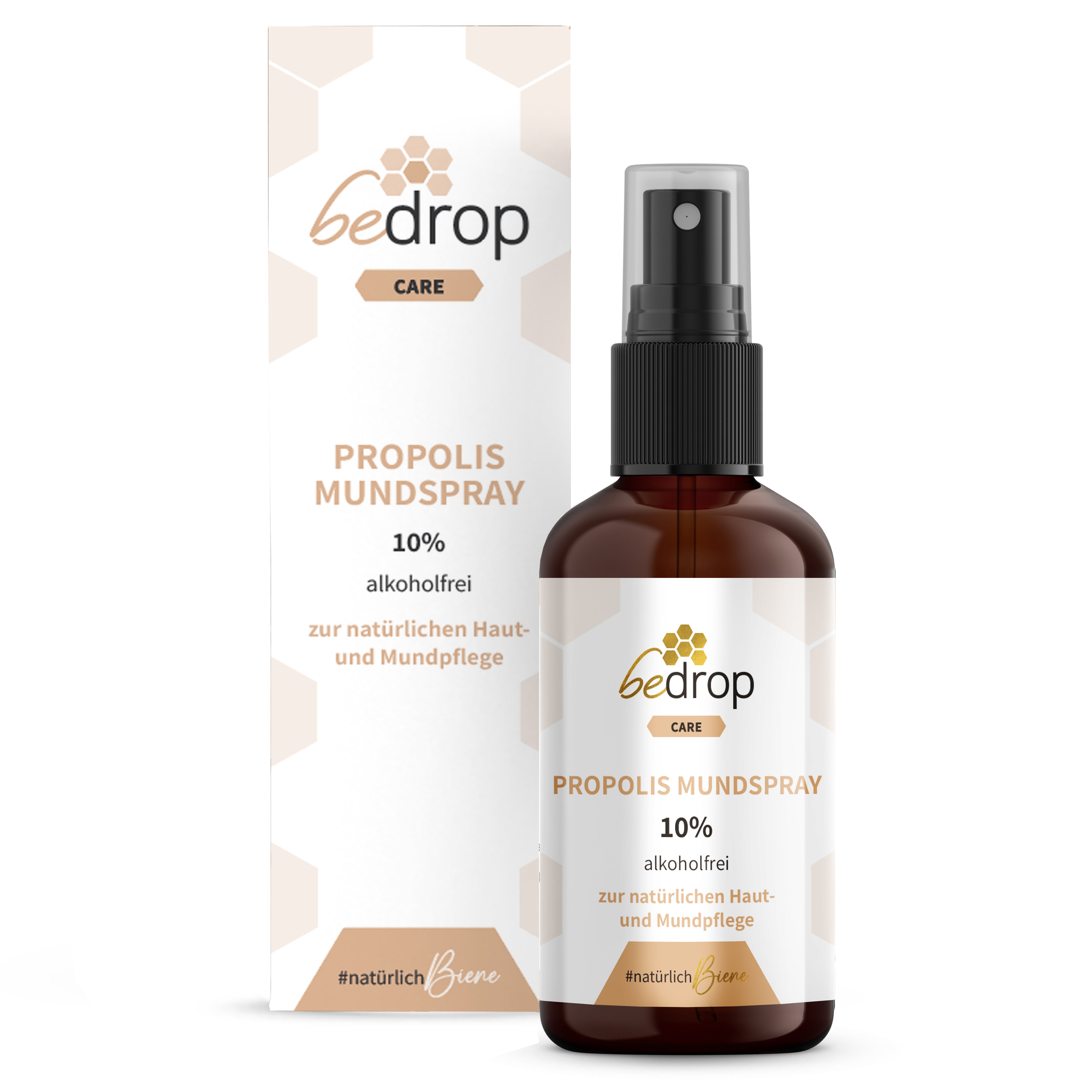Set di valore: 3x tintura di propoli spray per bocca (senza alcool e solubile in acqua) - 30ml in un set da 3