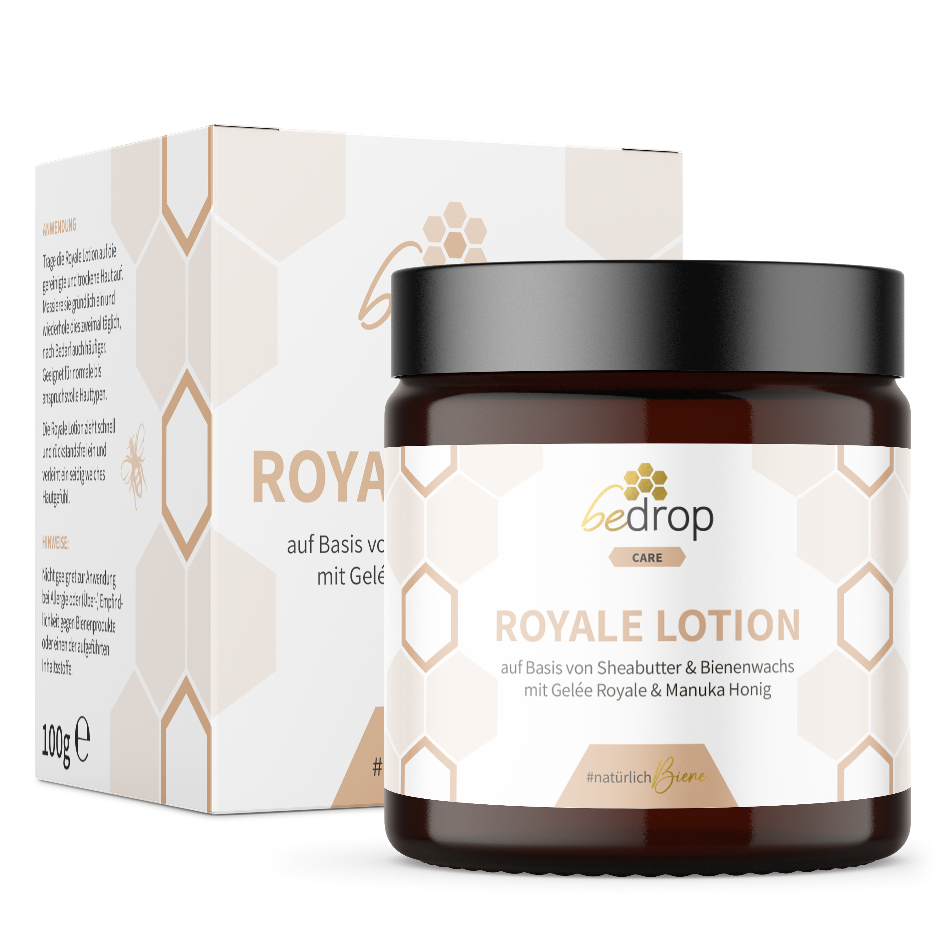 Royale Lotion lozione per il corpo con pappa reale, burro di karité e miele di manuka - 100g