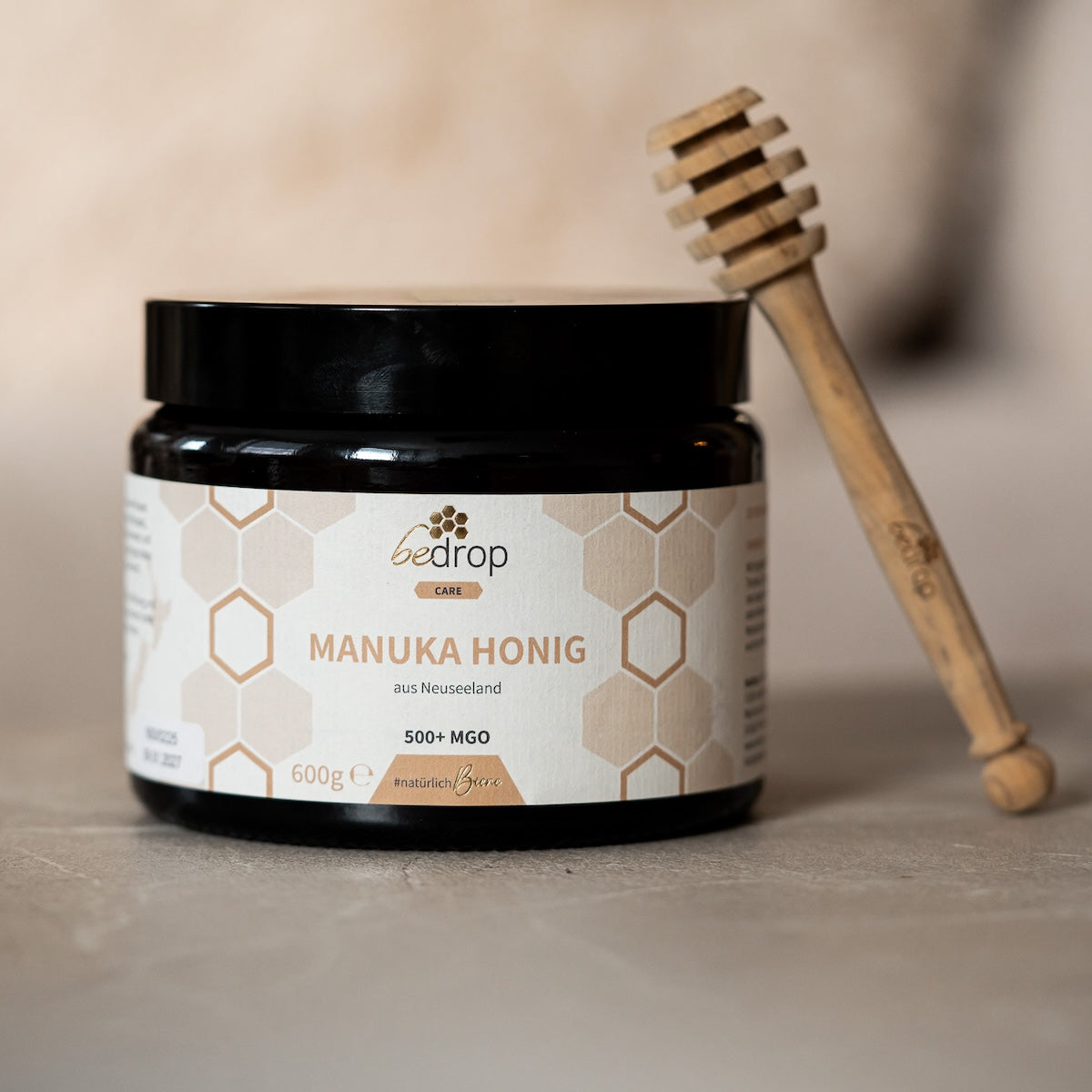 Miele di Manuka XXL 600 g con barattolo di conservazione MGO 500+