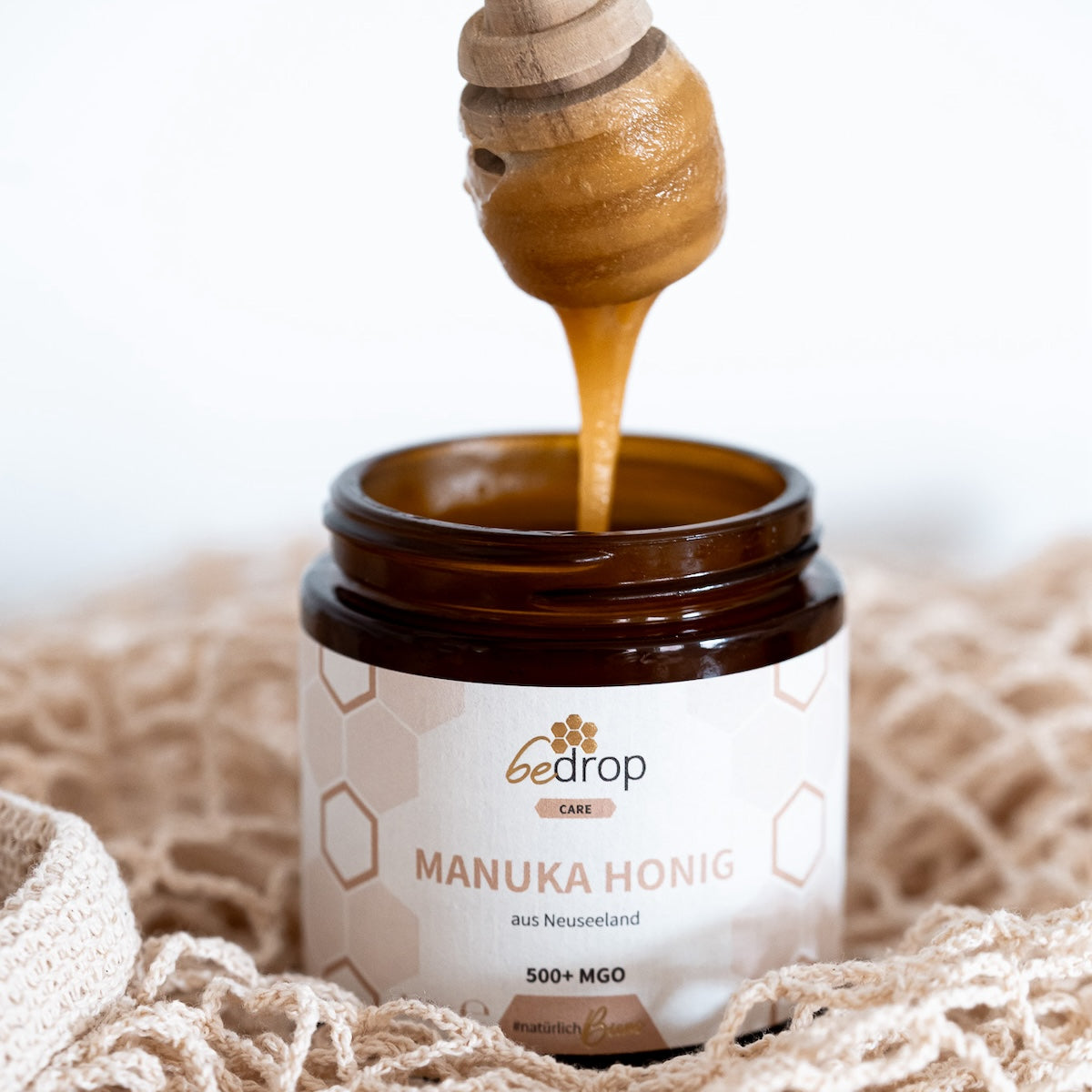 Set per l'infanzia delle api | polvere di polline di fiori, tintura di propoli senza alcol 10% e miele di manuka
