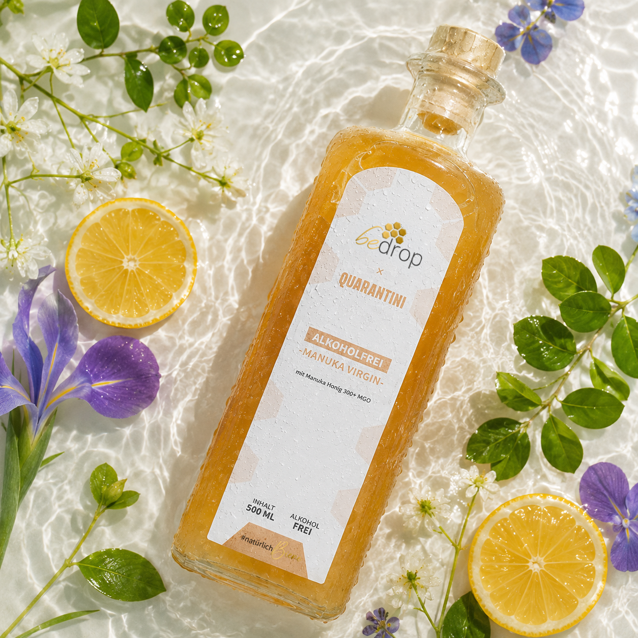 MANUKA VIRGIN - senza alcol - bedrop x Quarantini / 500 ml
