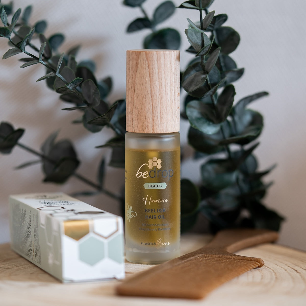 Set di valore: 3x BEELIXIR HAIR OIL / olio per capelli con miele di manuka, propoli ed estratto di rosmarino - 30ml
