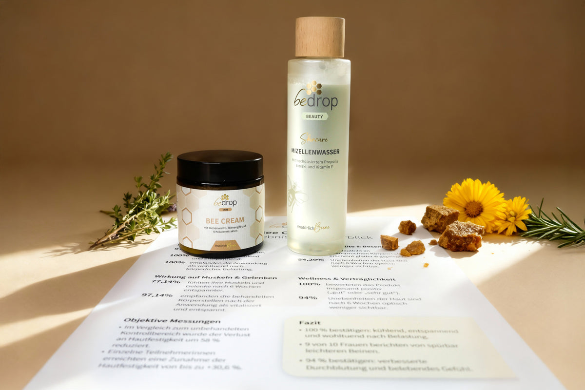 Bee Cream und Mizellenwasser: Die Ergebnisse sprechen für sich