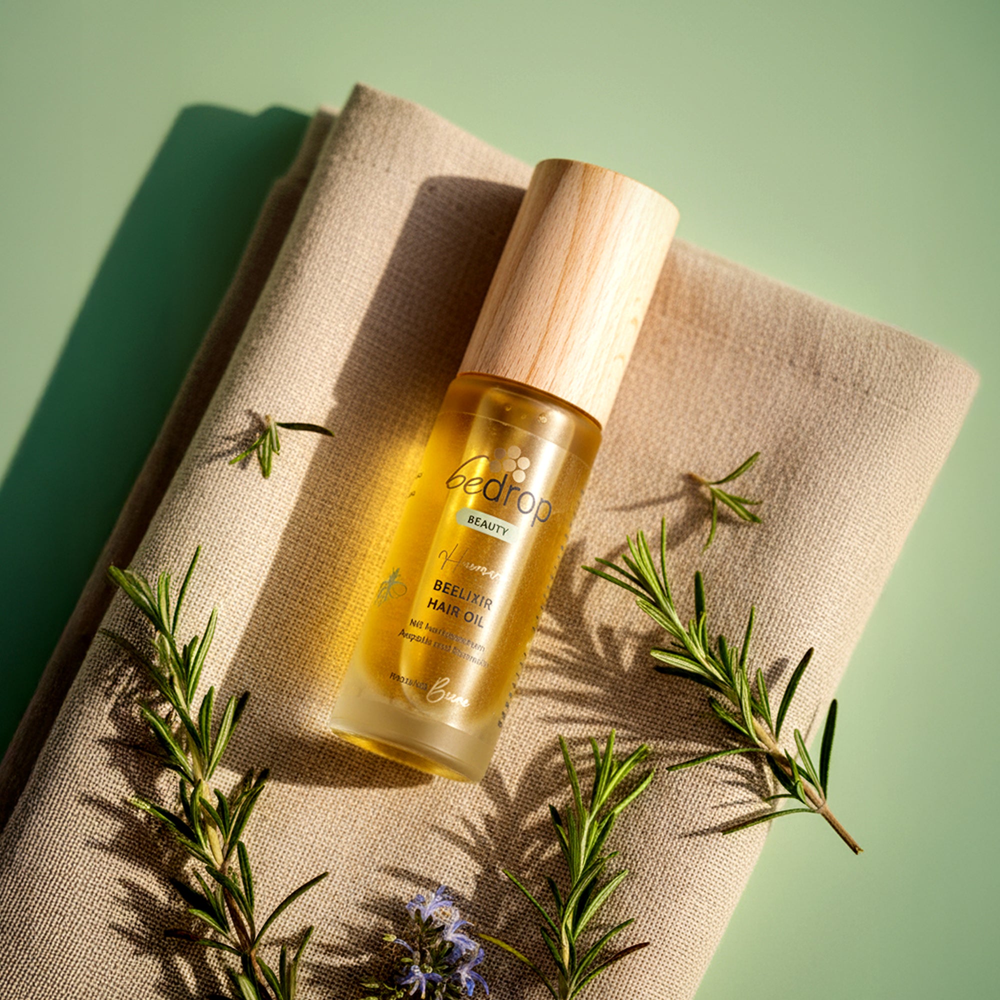 BEELIXIR HAIR OIL / Olio per capelli con miele di manuka, propoli ed estratto di rosmarino - 30ml