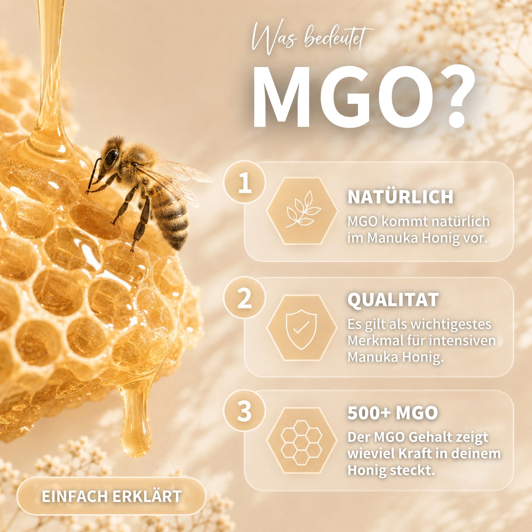 Miele di Manuka 140g con MGO 500+