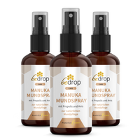 Set di valore: 3x spray per la gola e la bocca alla propoli con miele di manuka e anice - 30 ml in set da 3