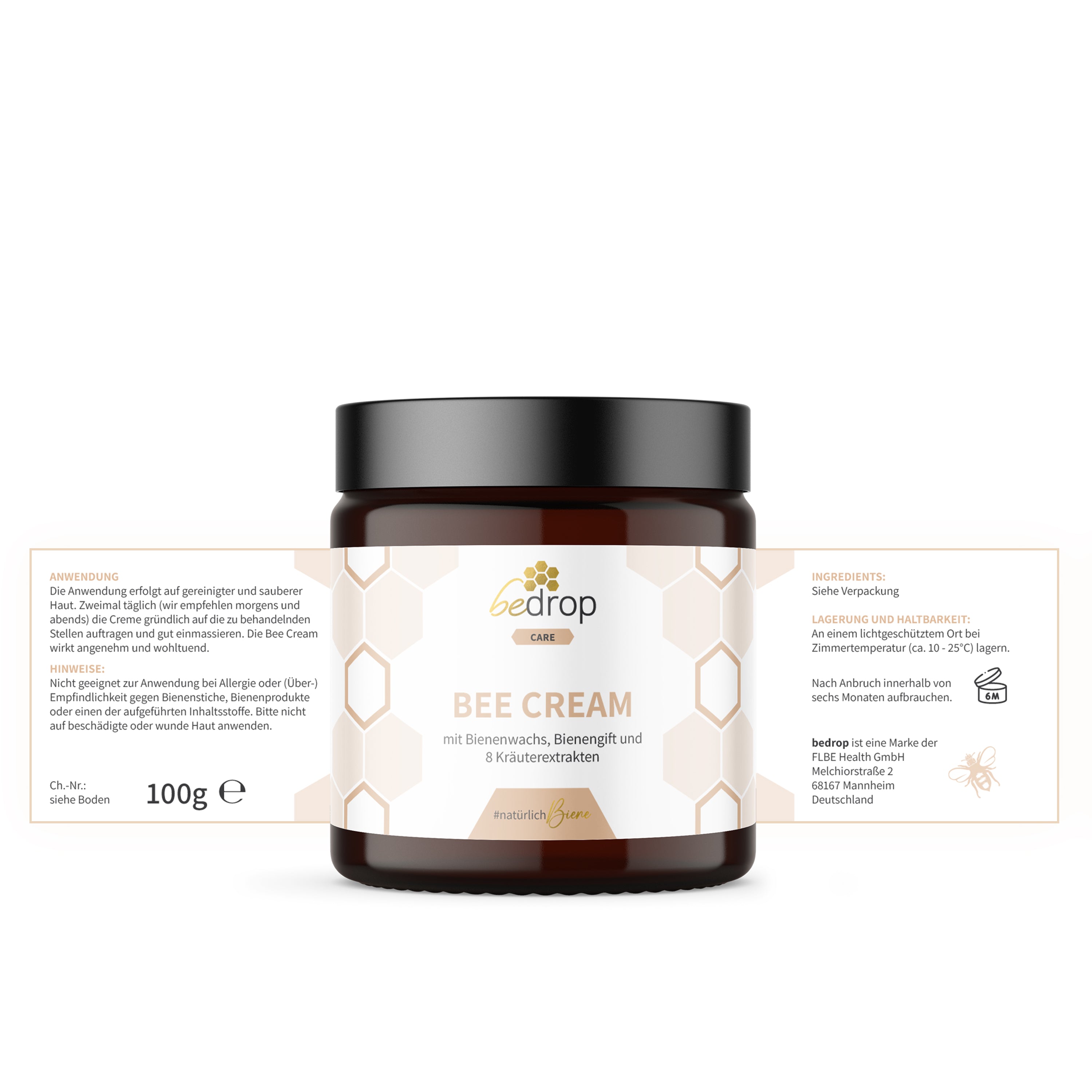 Set di creme | Crema d'api (unguento al veleno d'api) + Crema alla propoli (unguento alla propoli)