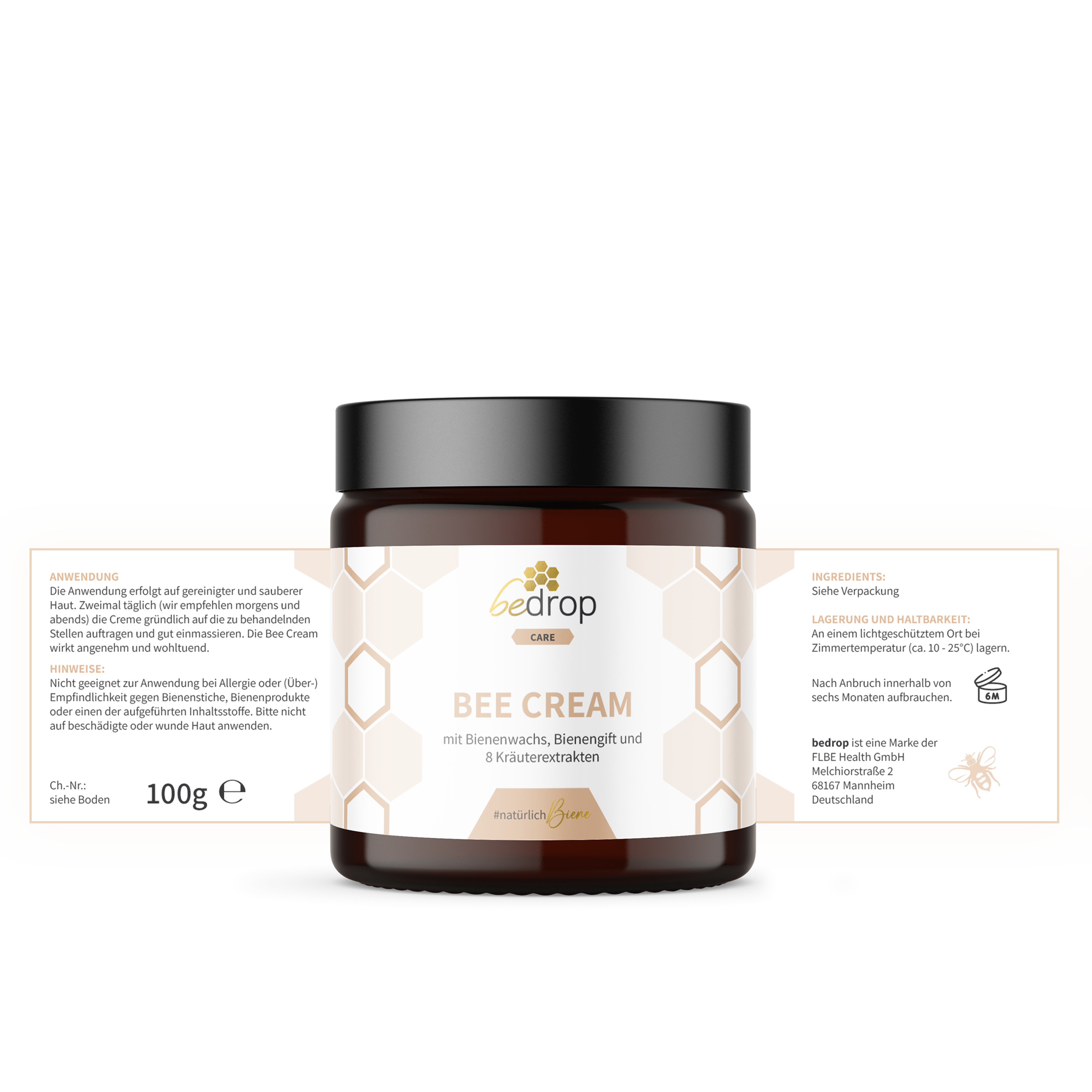 Set benessere | Crema d'api (pomata al veleno d'api) + capsule di pappa reale