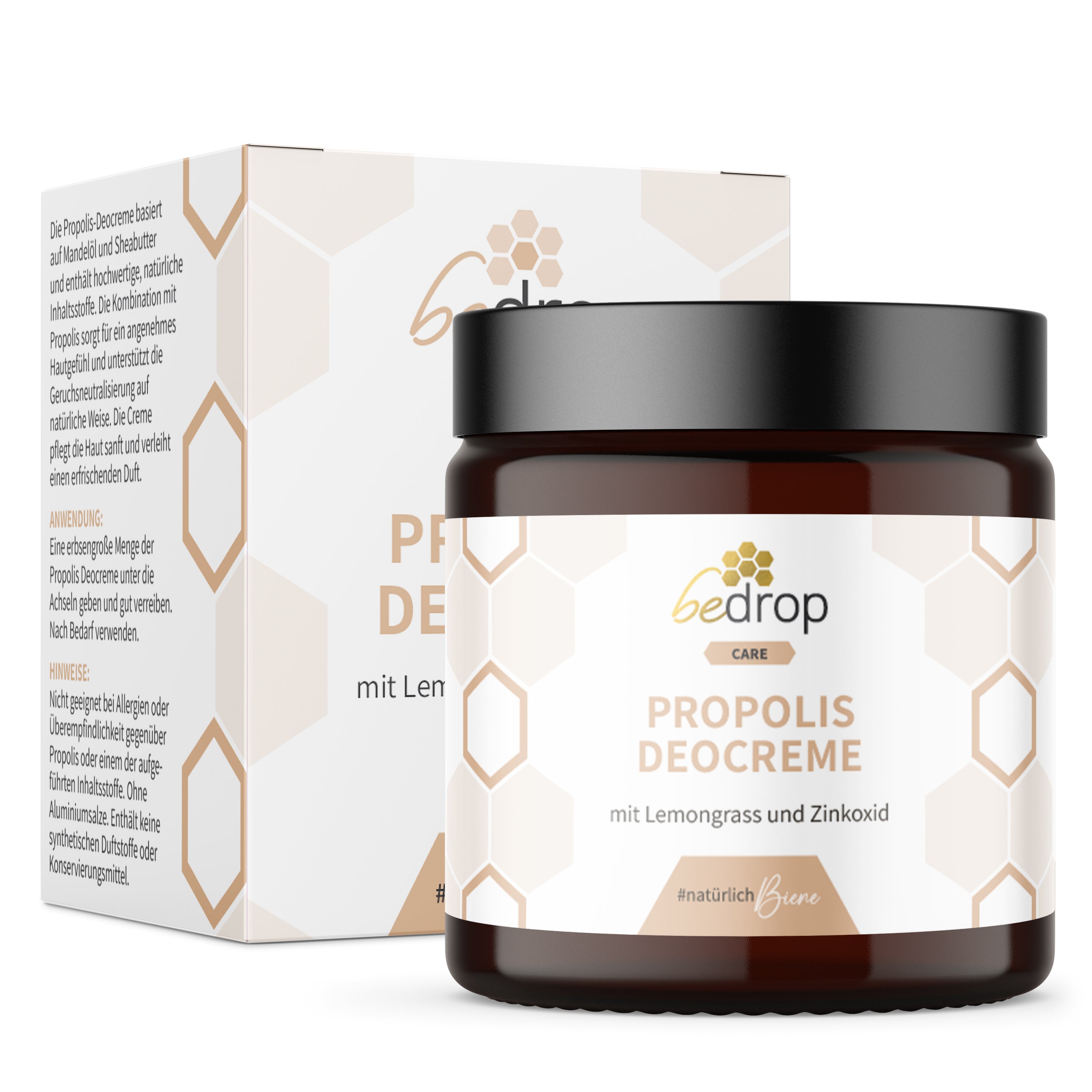 Crema deodorante alla propoli / deodorante solido alla citronella - 30ml