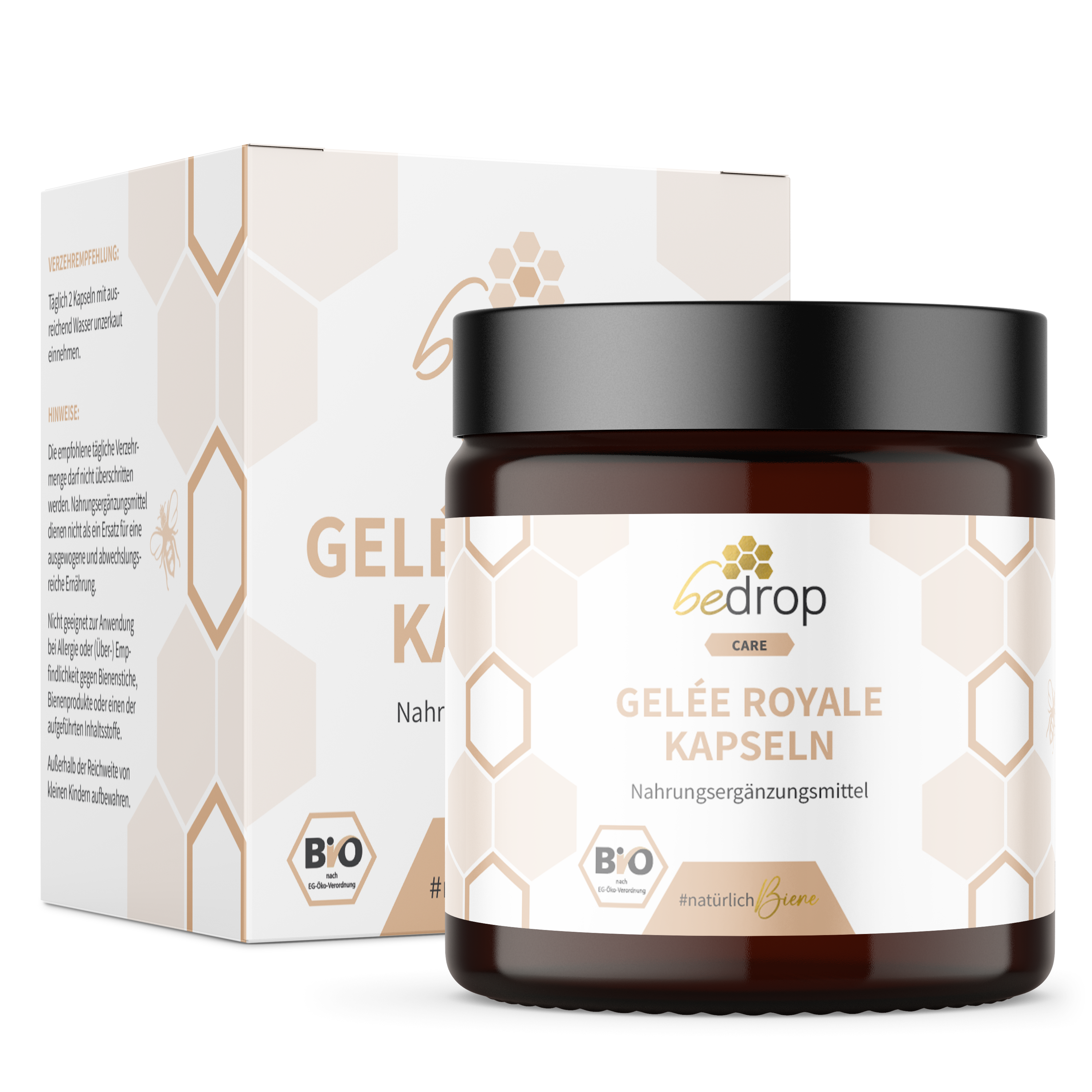 Set benessere | Crema d'api (pomata al veleno d'api) + capsule di pappa reale