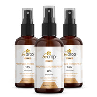 Set di valore: 3x tintura di propoli spray per bocca (senza alcool e solubile in acqua) - 30ml in un set da 3