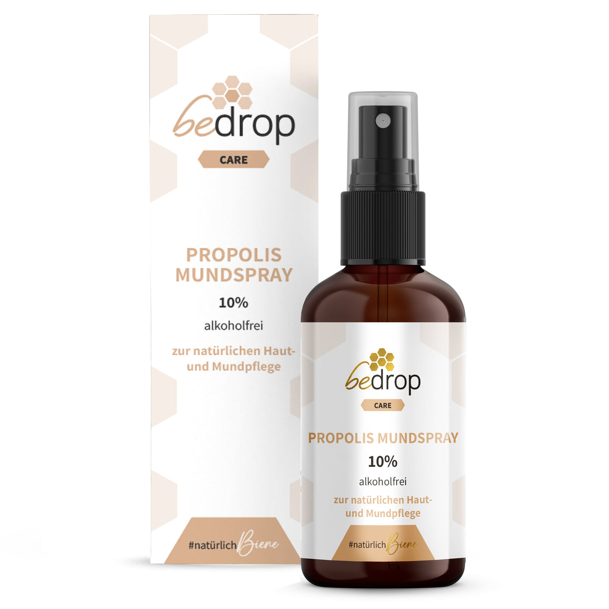 Set di valore: 3x tintura di propoli spray per bocca (senza alcool e solubile in acqua) - 30ml in un set da 3