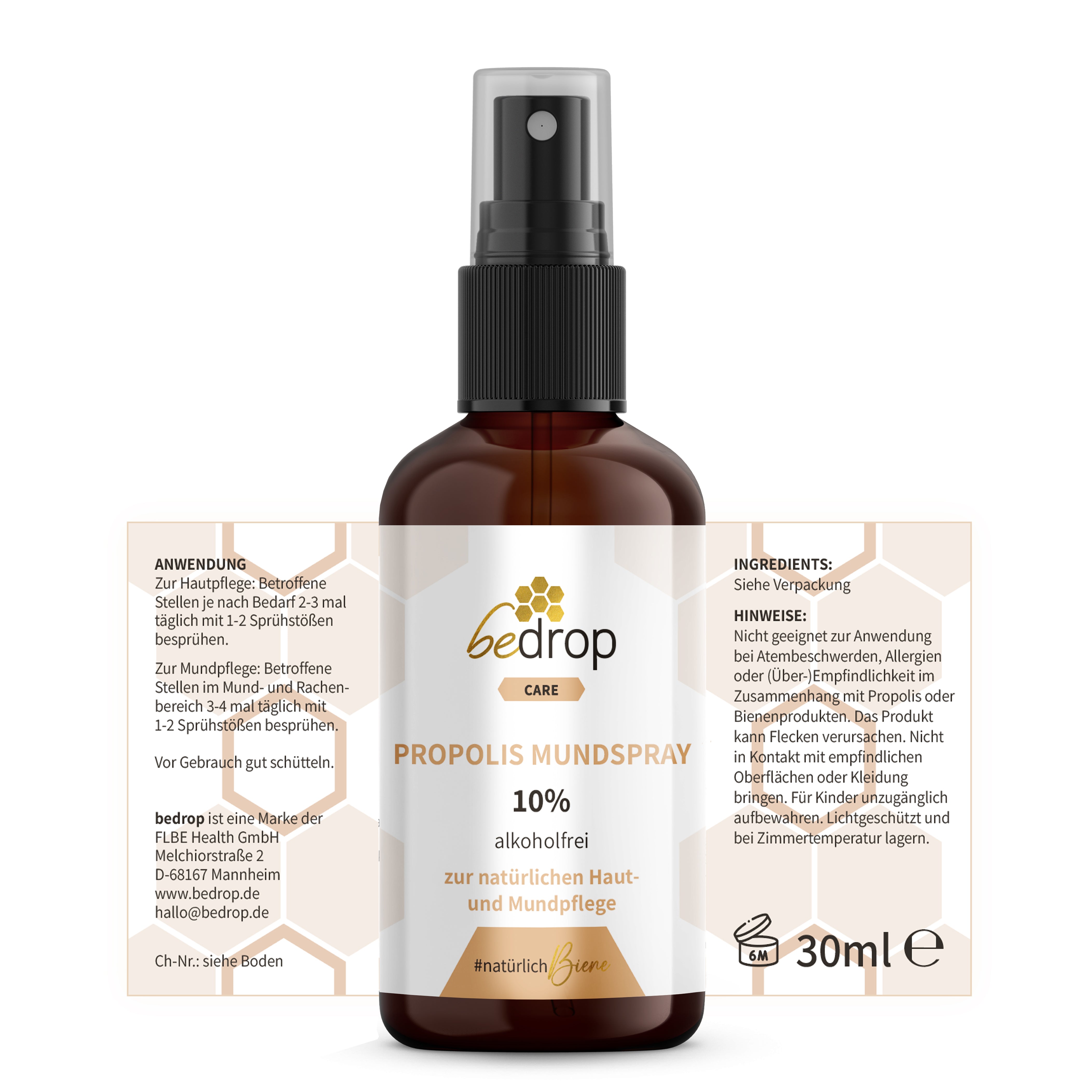 Set iniziale di propoli | spray, tintura al 20% e capsule | per bambini e adulti