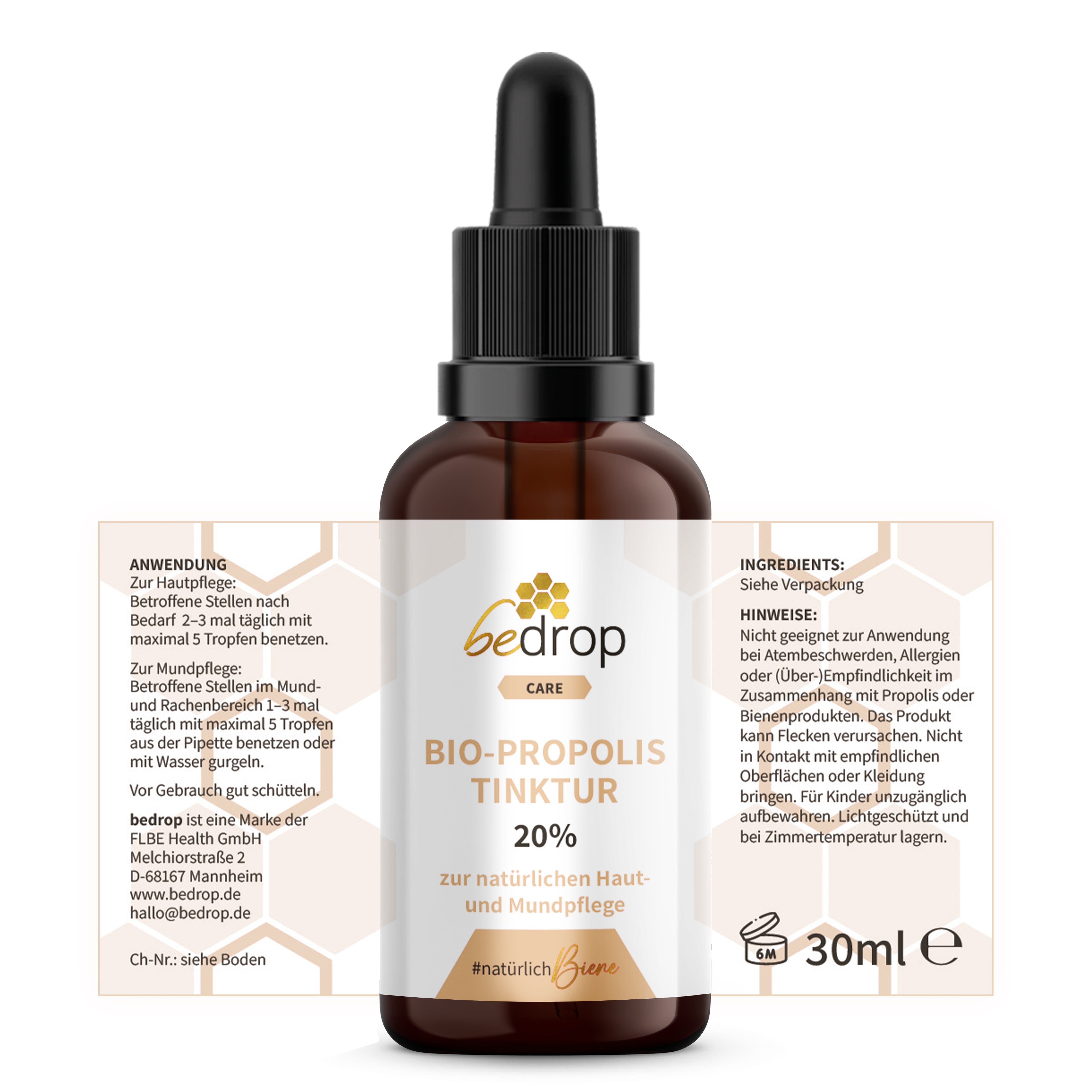 Set iniziale di propoli | spray, tintura al 20% e capsule | per bambini e adulti