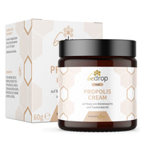 Crema alla propoli - crema alla propoli ad alto dosaggio con cera d'api e olio di semi d'uva - 60g
