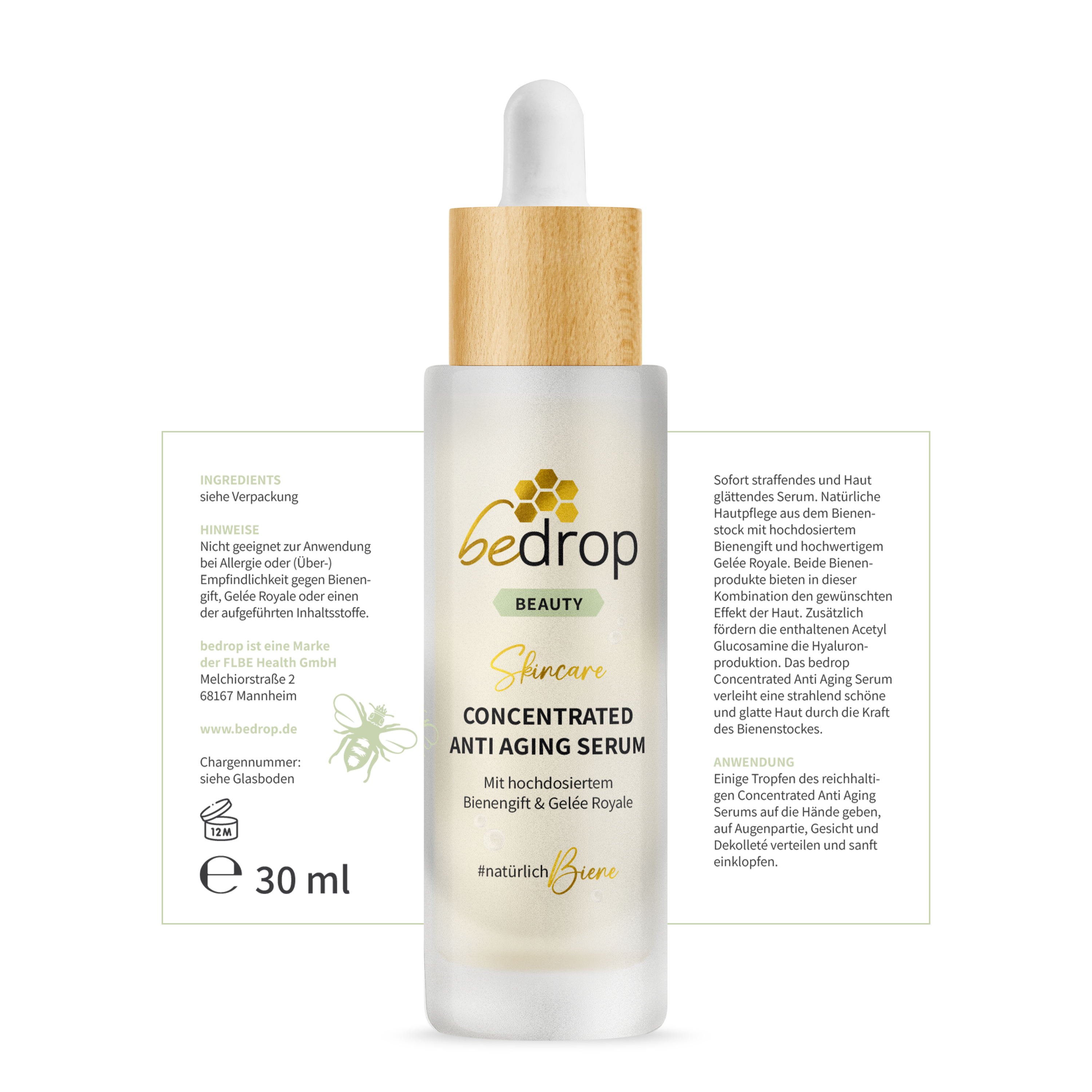 Set per la cura della pelle | Siero antiaging CONCENTRATO e crema da giorno per il viso