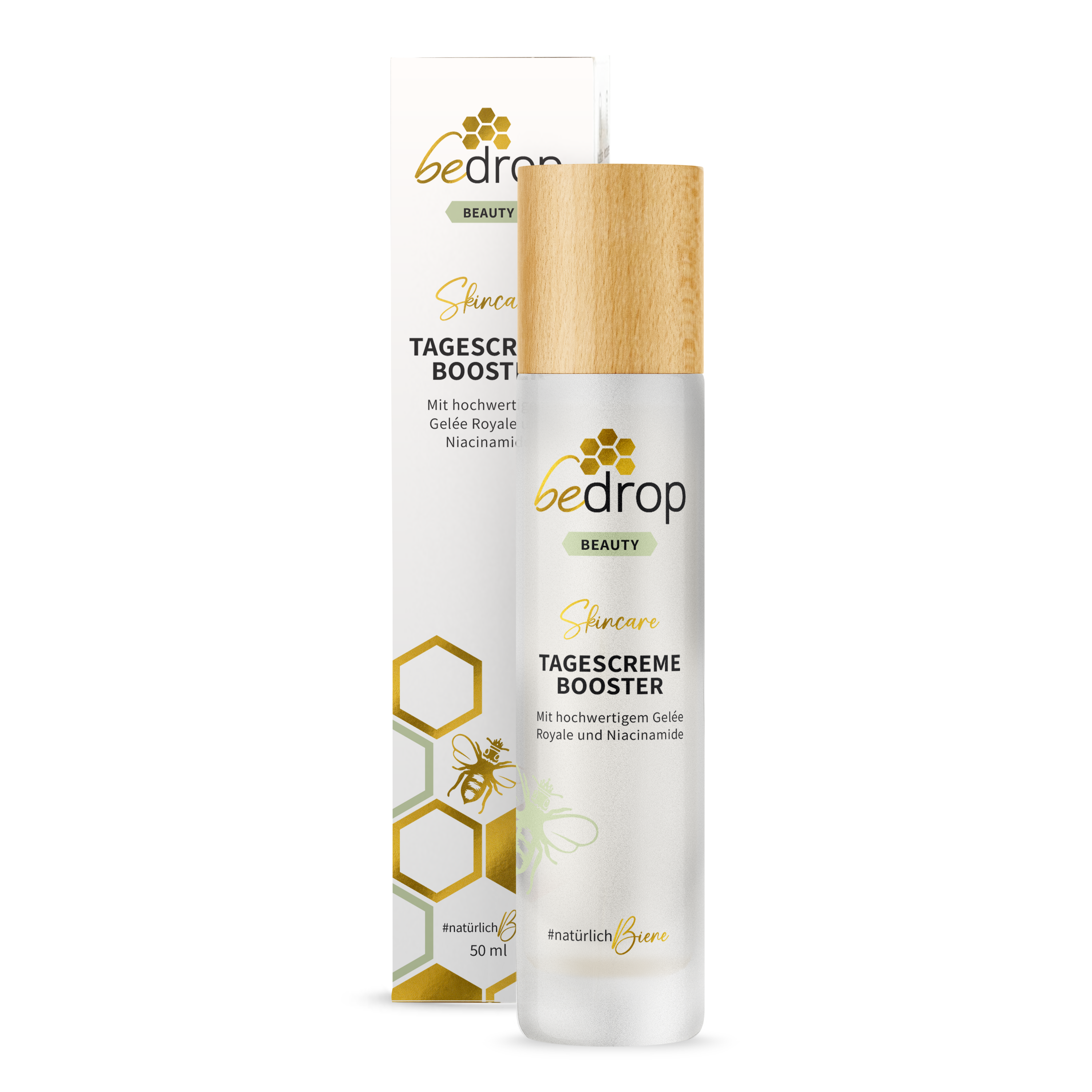 CREMA GIORNO BOOSTER / Crema viso con pappa reale di alta qualità e niacinamide - 50ml