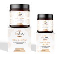 Set di creme | Crema d'api (unguento al veleno d'api) + Crema alla propoli (unguento alla propoli)