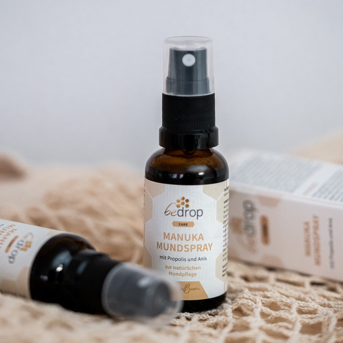 Set di valore: 3x spray per la gola e la bocca alla propoli con miele di manuka e anice - 30 ml in set da 3