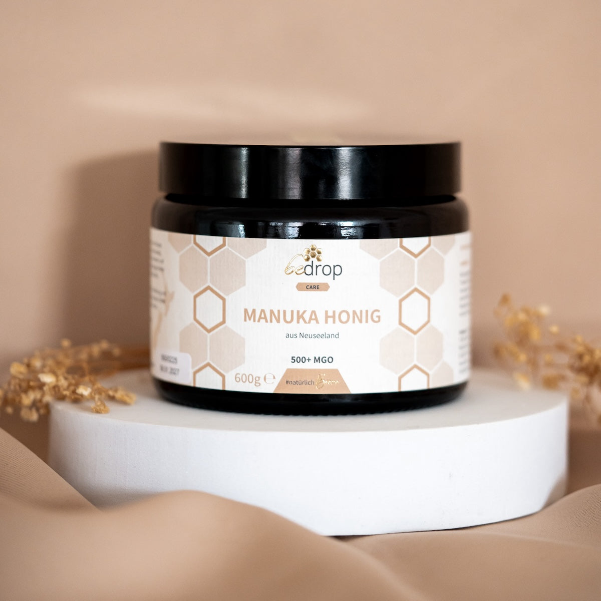Miele di Manuka XXL 600 g con barattolo di conservazione MGO 500+