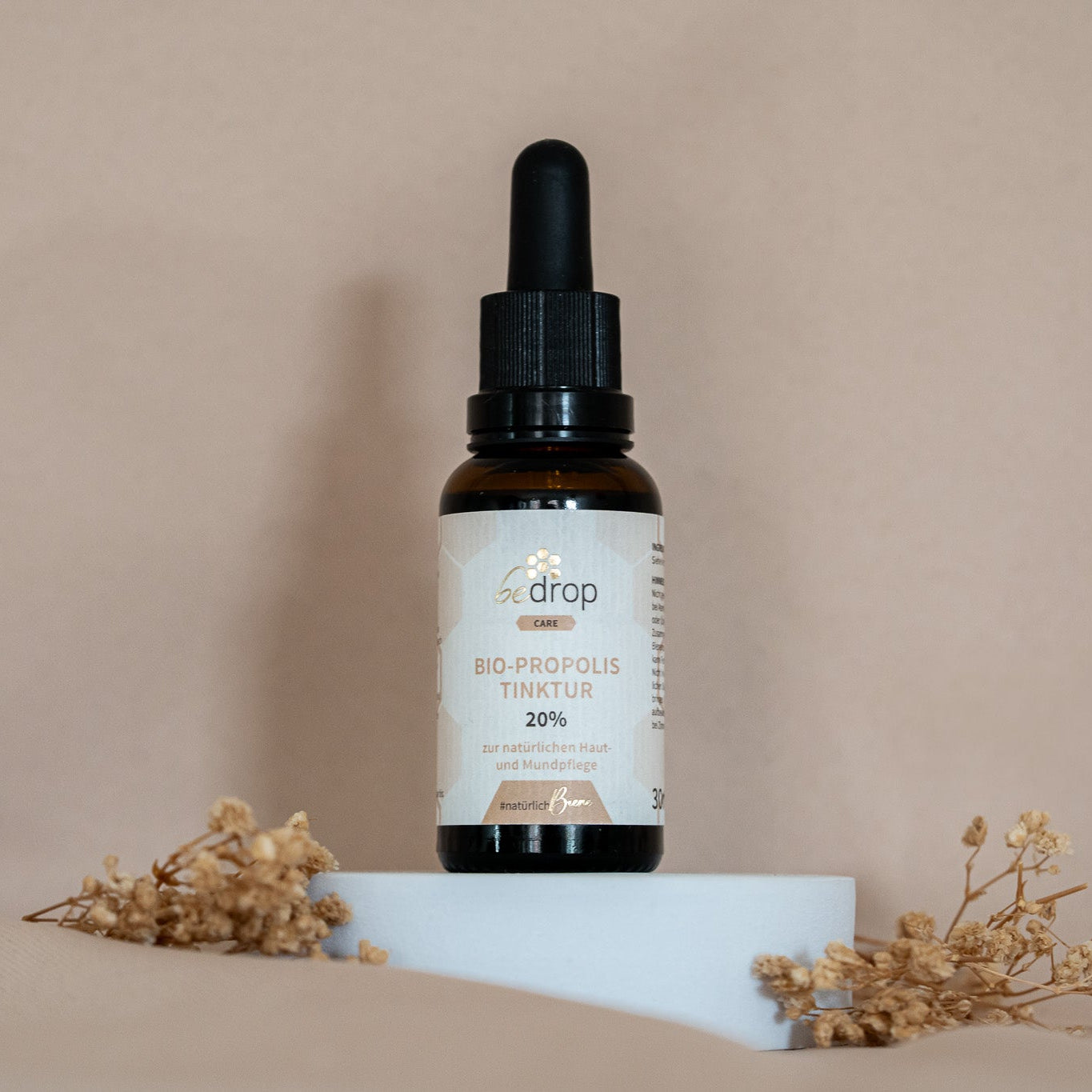 Tintura di estratto di propoli con pipetta 20% - 30ml (certificato biologico)