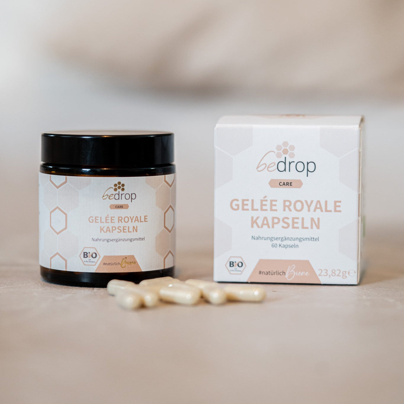 Capsule di pappa reale biologica (certificata biologica) - 60 capsule