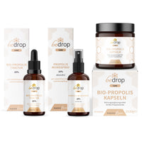 Set iniziale di propoli | spray, tintura al 20% e capsule | per bambini e adulti
