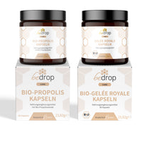 Capsule di propoli e pappa reale in un set | 2x 60 capsule (100% qualità apistica)