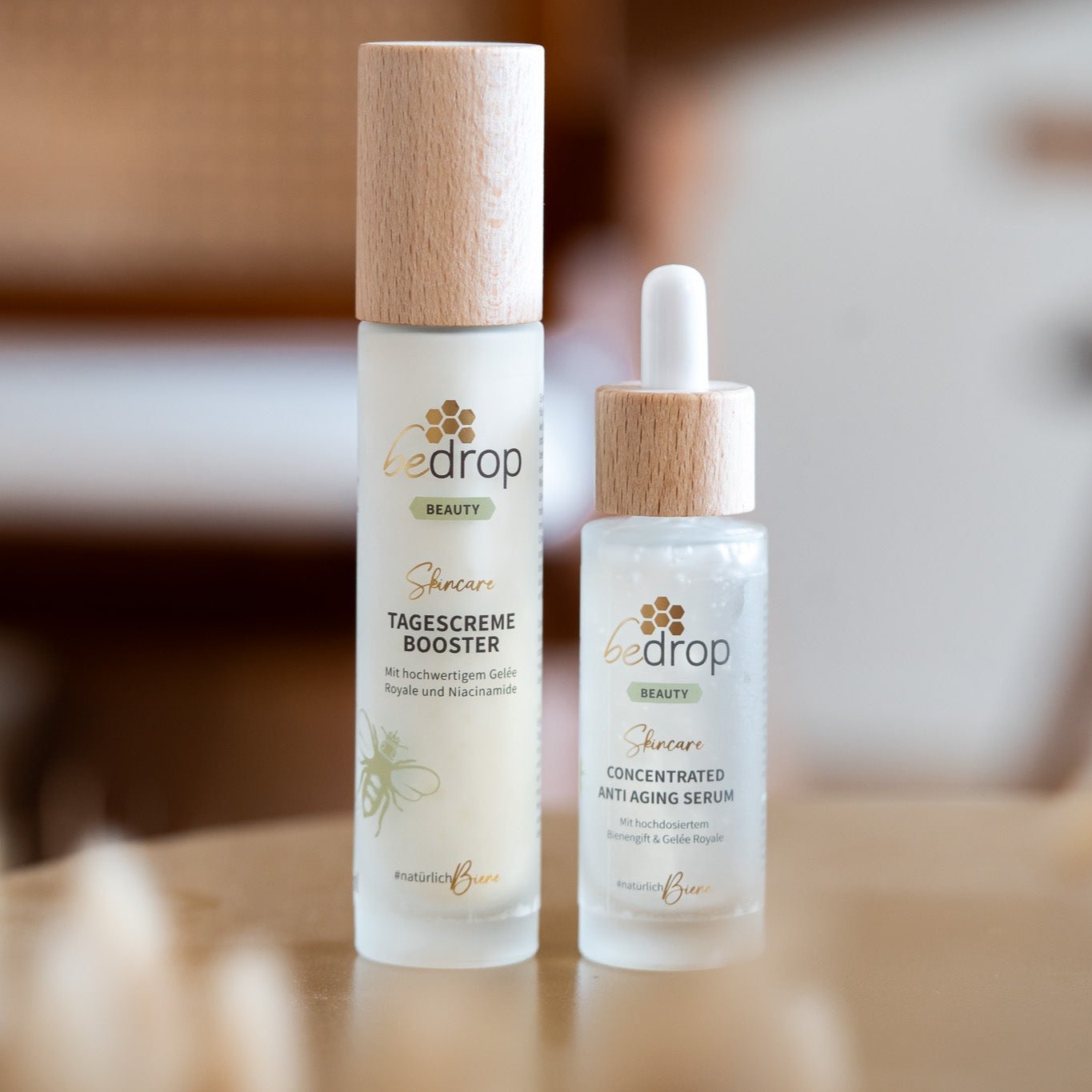 Set per la cura della pelle | Siero antiaging CONCENTRATO e crema da giorno per il viso