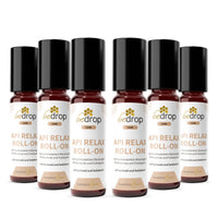 Set di valore: 6x Api Relax Roll-On con veleno d'api ad alto dosaggio, menta piperita ed eucalipto - 10ml