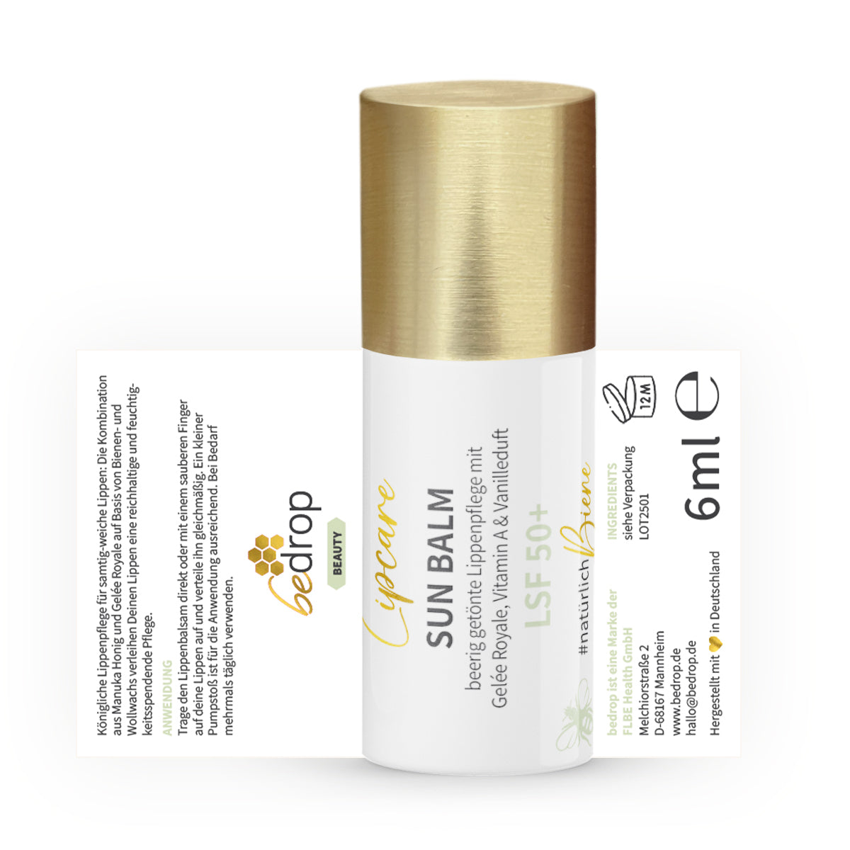 Set per la protezione solare: balsamo per le labbra Sun Balm, crema viso/crema solare Hive Protect + spray solare e doposole, SPF 30 e SPF 50+