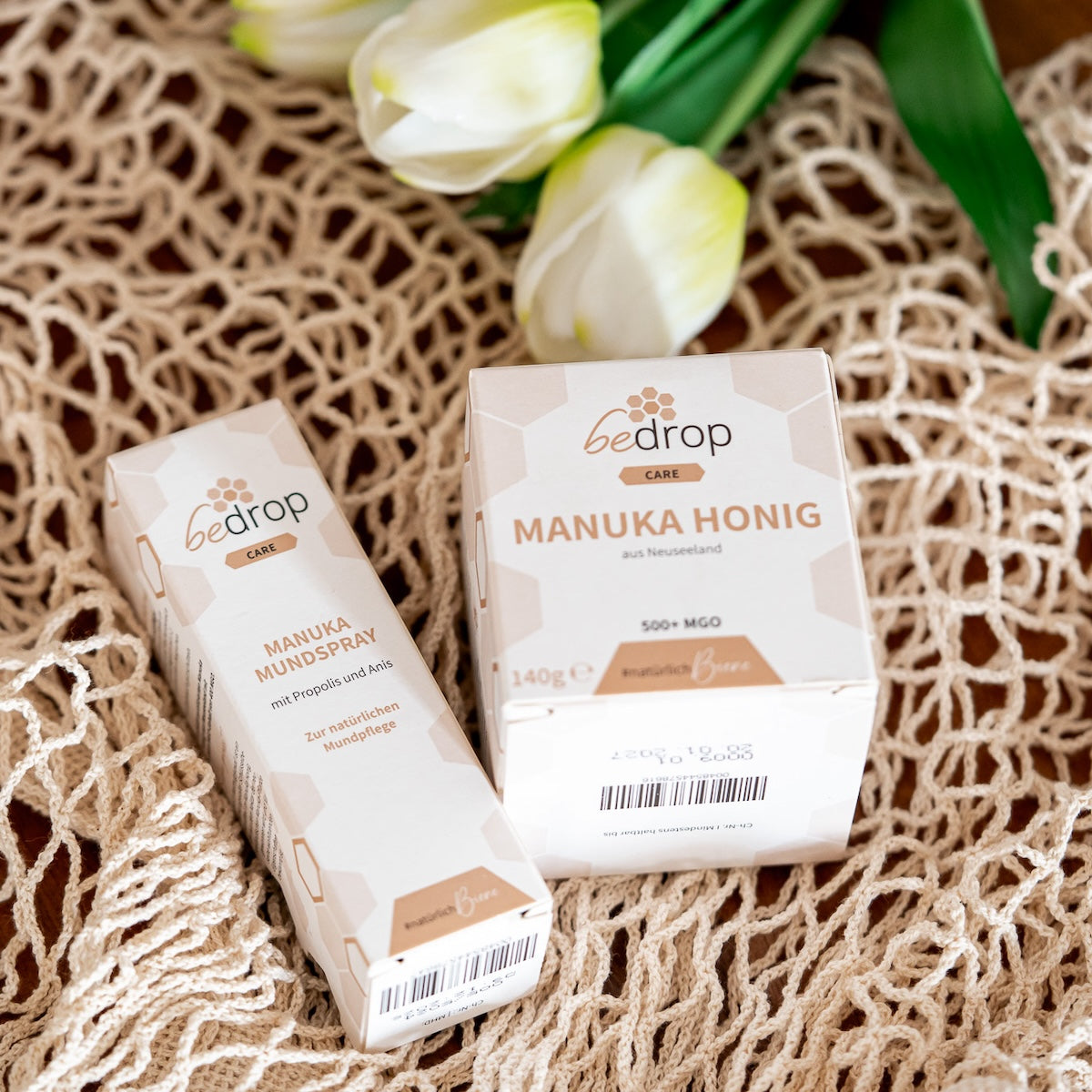Set di Manuka | Miele di Manuka MGO 500 + Spray gola Manuka/Propoli/Anis